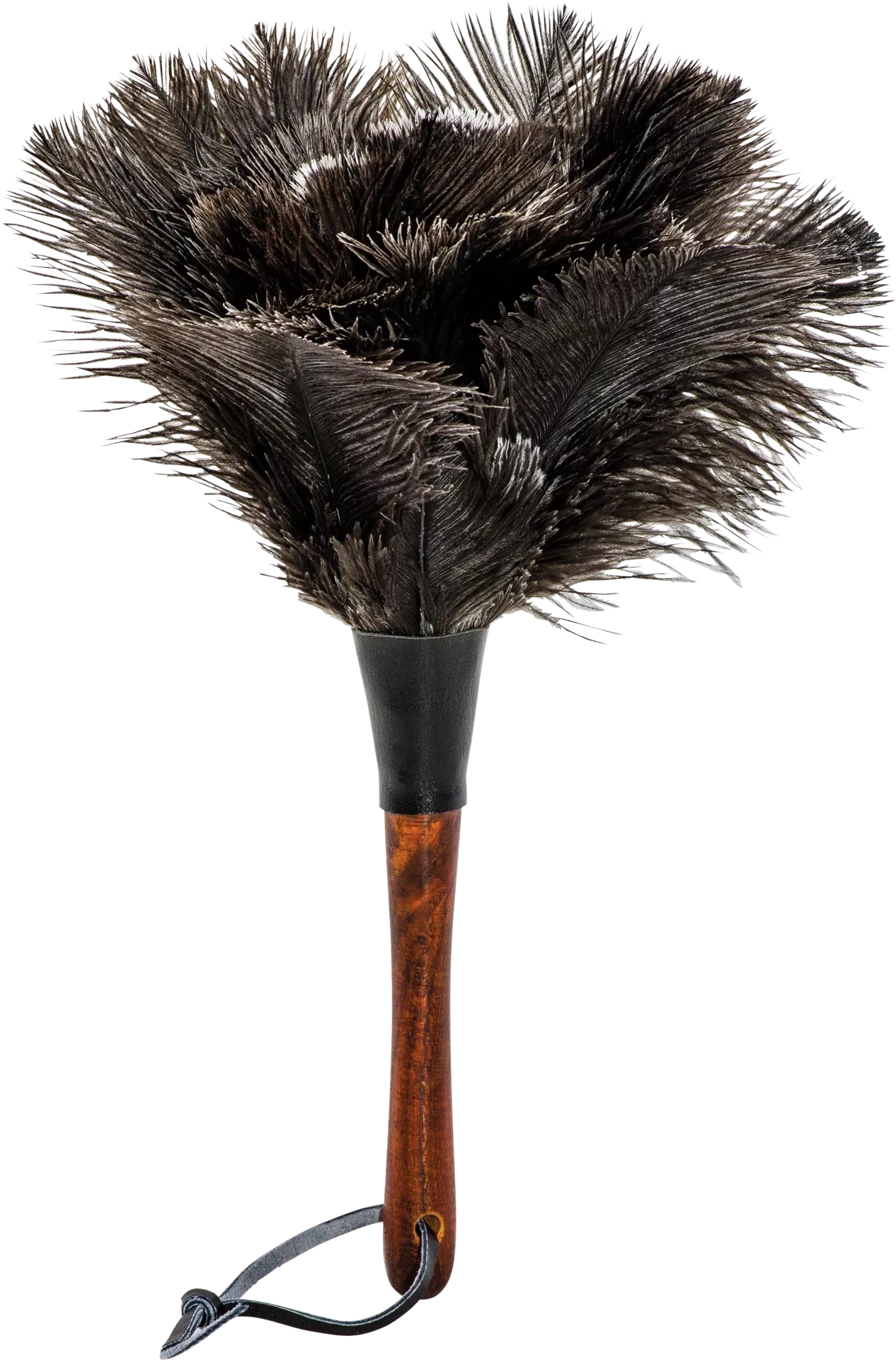 Plumeau en plumes d'autruche 30cm