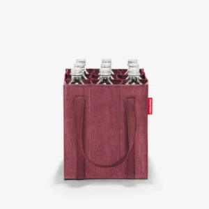 Bottlebag twist maroon