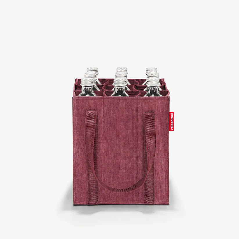 Bottlebag twist maroon