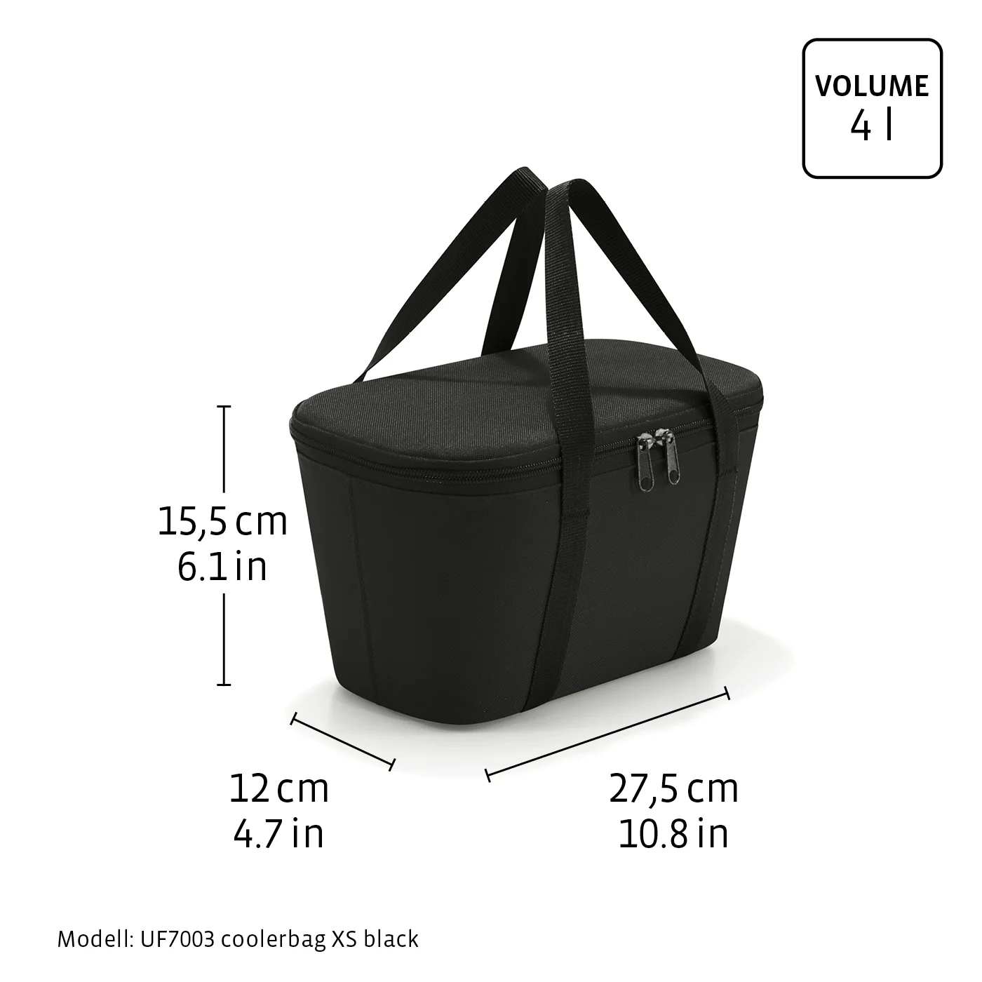 Coolerbag XS twist silver – Image 3
