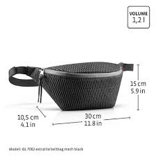 Extralite beltbag mesh black – Image 5