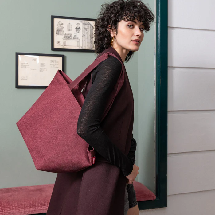 Shopper M twist maroon – Image 2